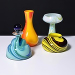 4 Carlo Moretti Vases / Vessels, Leslie Pina Collection, Priced Each